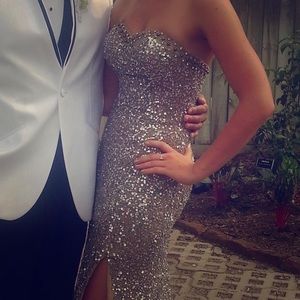Shail K. Strapless Formal Dress, or Prom Dress